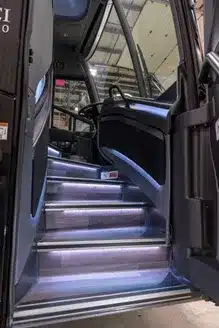 56 Passenger Black MCIJ4500 Motor Coach